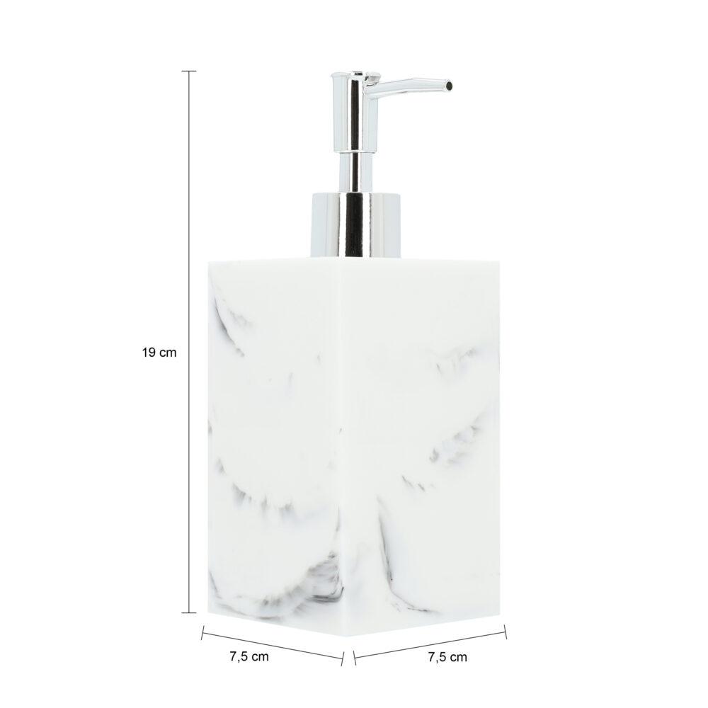 afmetingen zeepdispenser