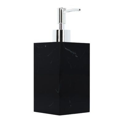 Zeepdispenser marmerlook Zwart