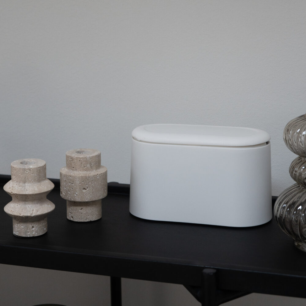 QUVIO Afvalbakje aanrecht – Kunststof – 10 x 21 x 13 cm