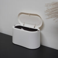 QUVIO Afvalbakje aanrecht – Kunststof – 10 x 21 x 13 cm