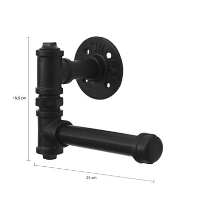 afmetingen rolhouder wc