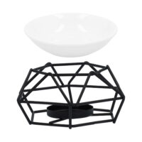 Geurbrander keramiek zwart en wit