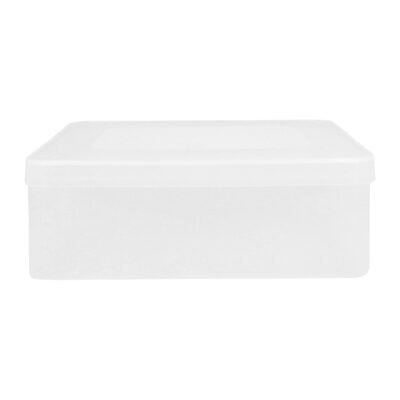 Opbergbox transparant met afneembare deksel