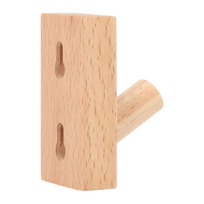 montage wandhaakje hout