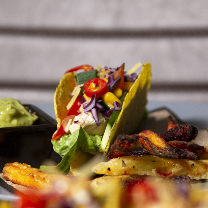 tacohouder voor in de oven