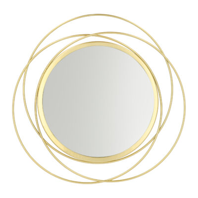 Spiegel rond van goud van 35,5 cm
