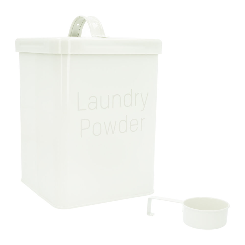 waspoeder box wit metaal