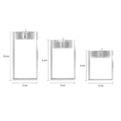 afmetingen waxinelichthouders