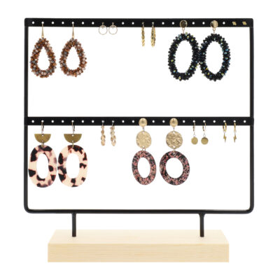 oorbellenrekje voor 22 paar oorbellen