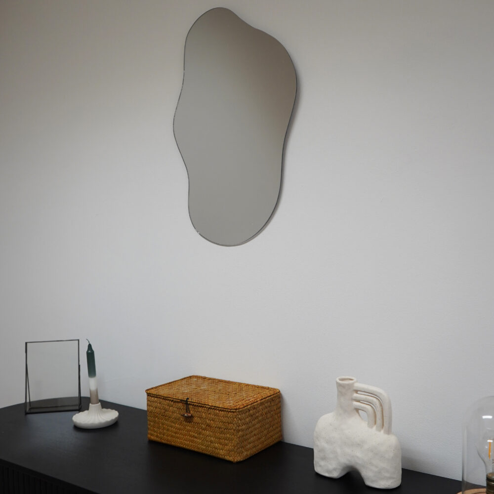 QUVIO Opbergmand – Rotan – Bruin