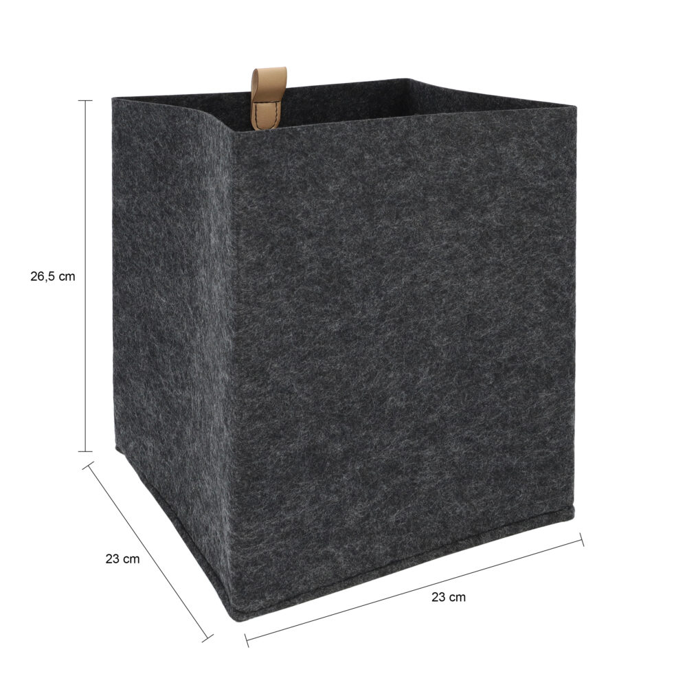 afmetingen organizer vierkant