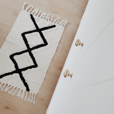 QUVIO Vloerkleed – Bohemian – Ruit