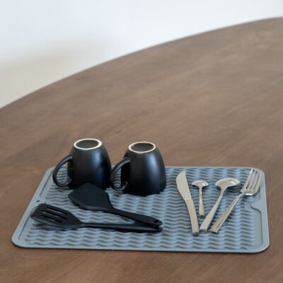 Krumble Siliconen spatelset van 2 – Klein – Zwart