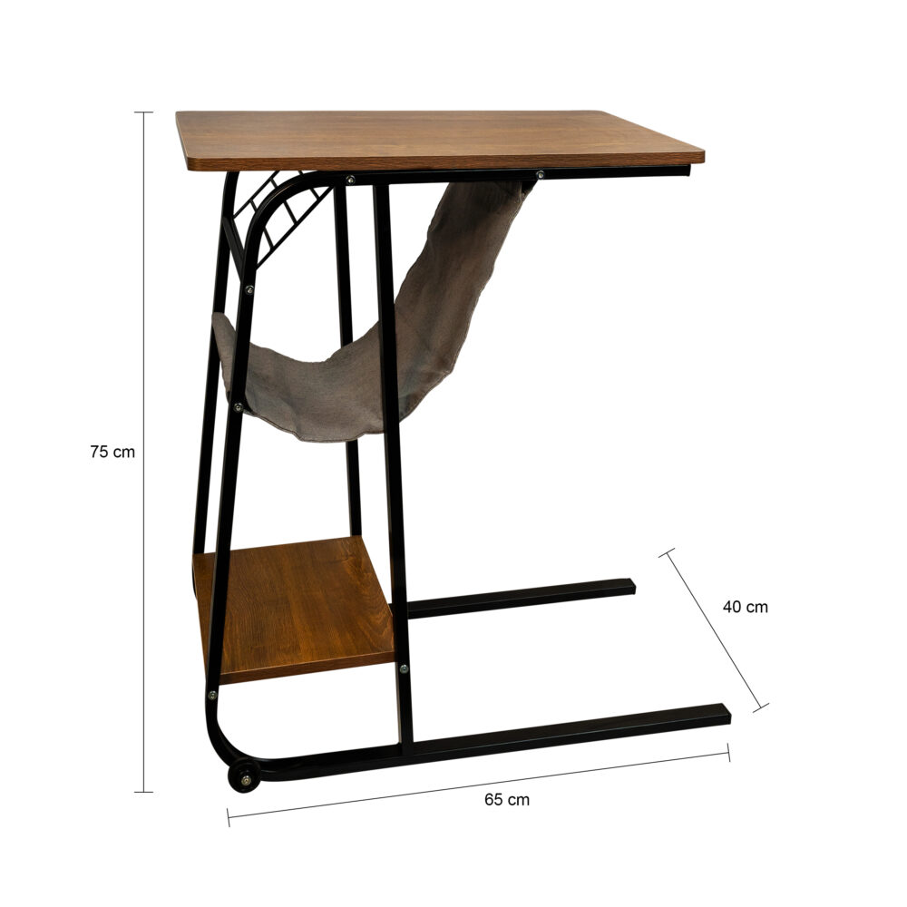 afmetingen bijzettafel