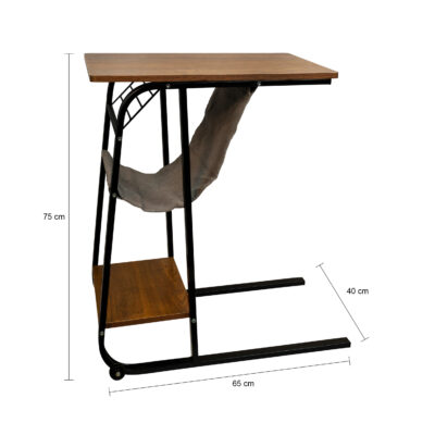 afmetingen bijzettafel