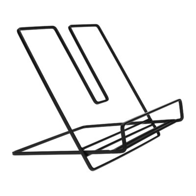 Zwarte boekenstandaard