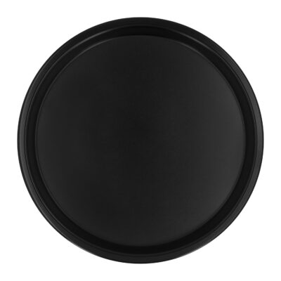 bakplaat rond zwart