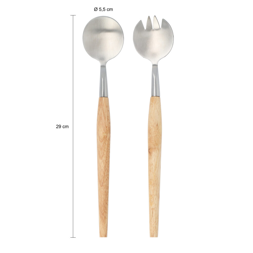 afmetingen saladebestek