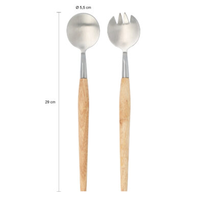 afmetingen saladebestek