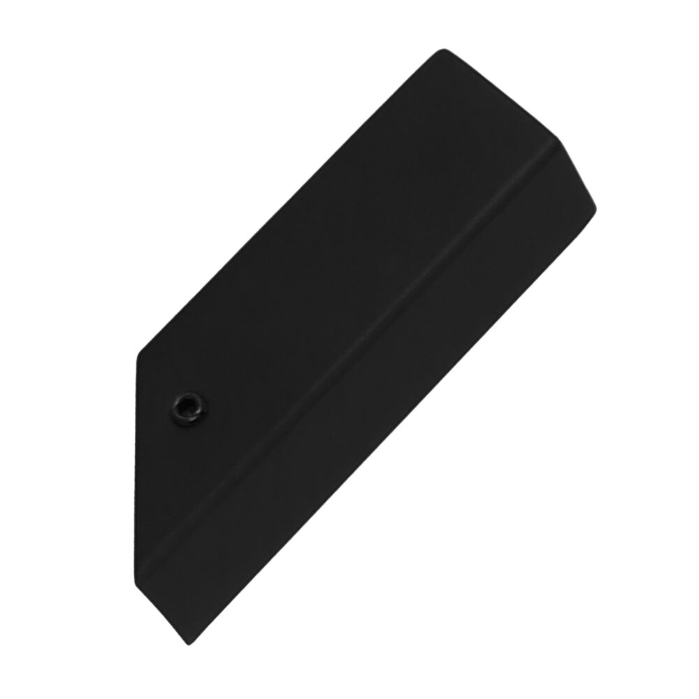 QUVIO Wandhaak – Zwart – RVS