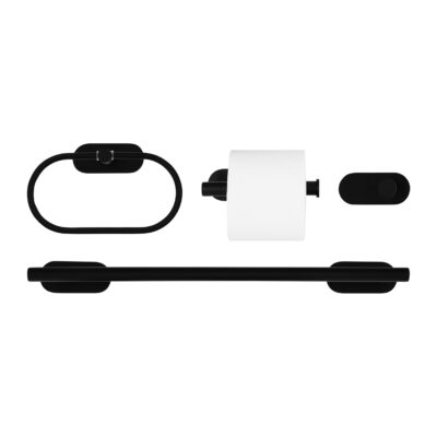 badkamer accessoires set van 4