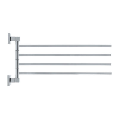 handdoekenrek met 4 armen RVS