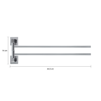 afmetingen handdoekhouder