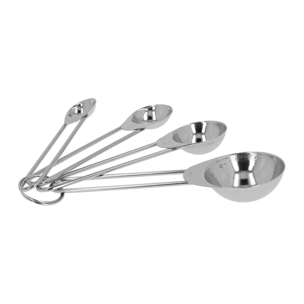 maatcups en lepels set van 8