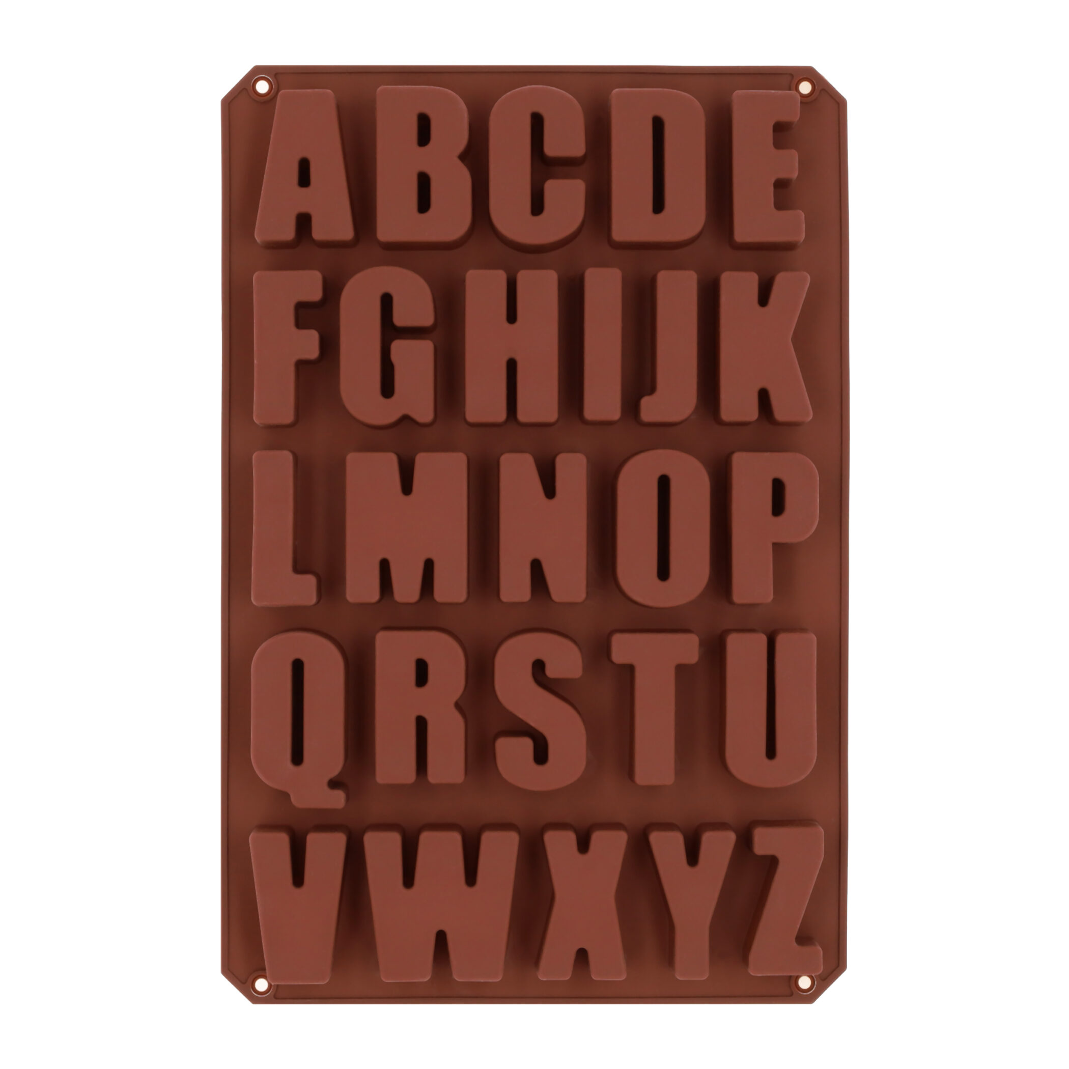 Krumble Siliconen Bakvorm - Letters alfabet