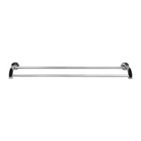 handdoekenrek rvs met 2 stangen