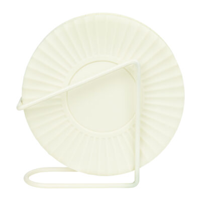 onderzetters voor glazen siliconen wit