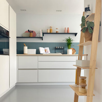 QUVIO Kruidenrek staand – Metaal – Zwart