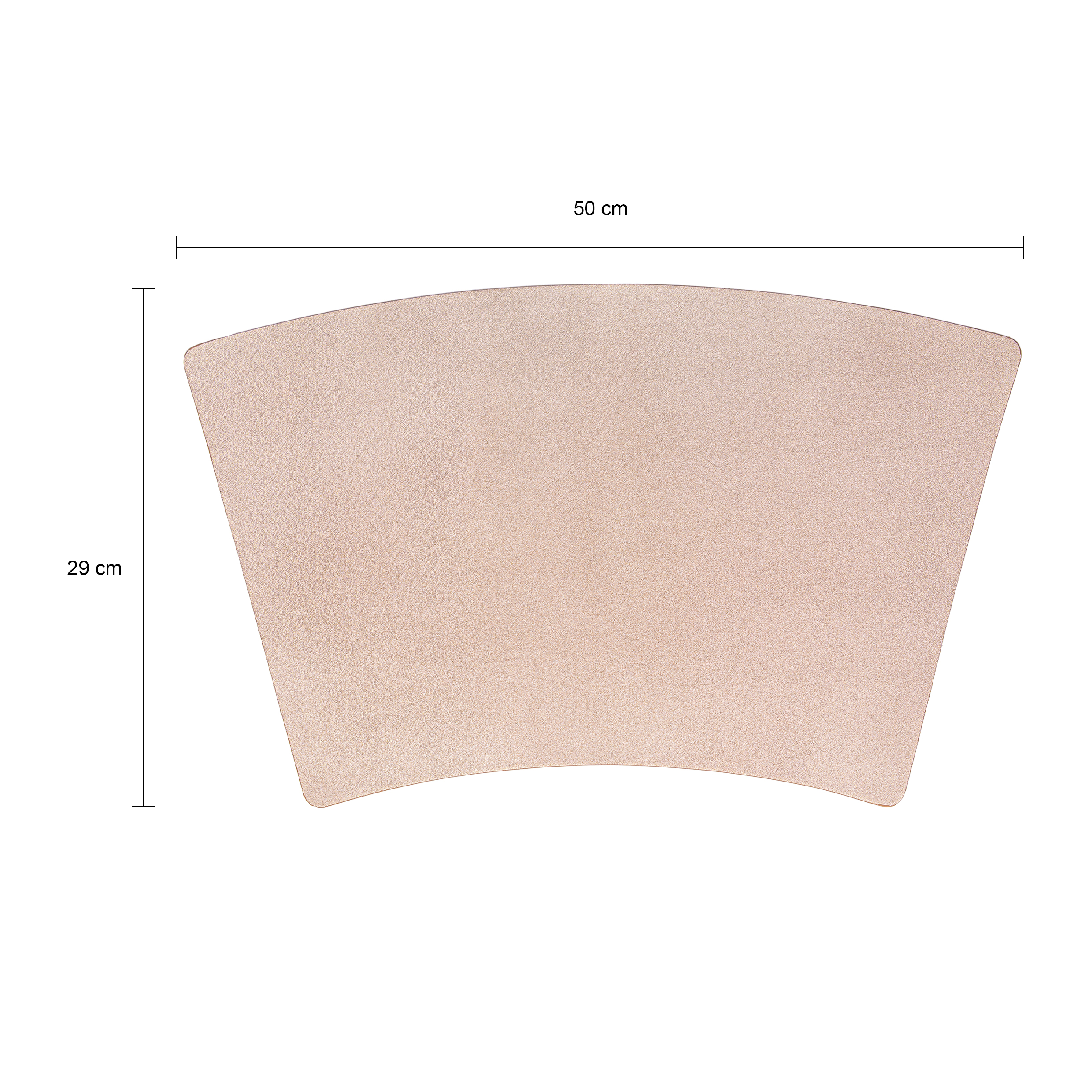 Krumble Placemat – 50 x 30 cm – Goud