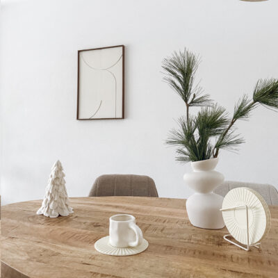 Krumble Onderzetters voor glazen met houder – 5 stuks – Siliconen – Wit