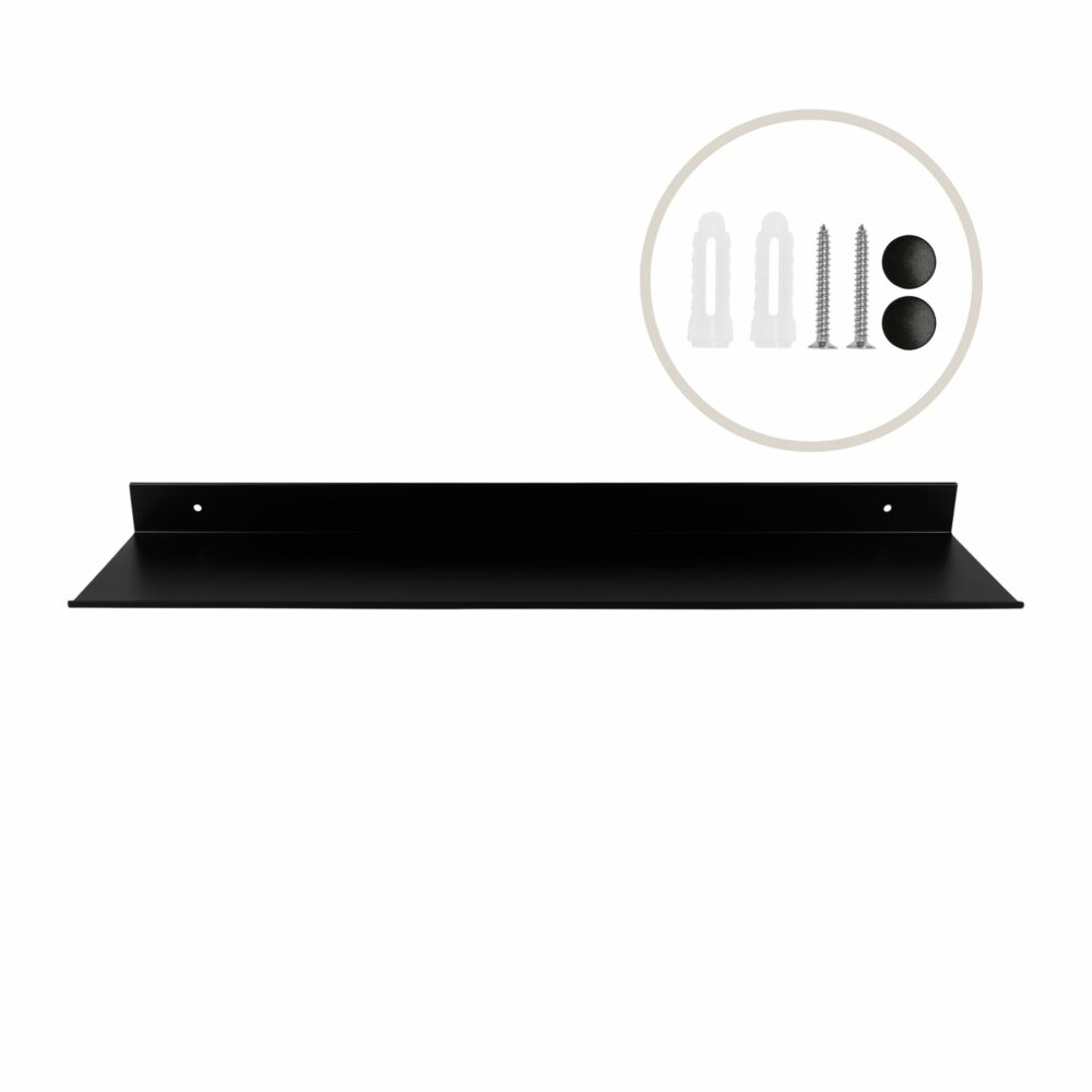 wandplank metaal 60 cm breed