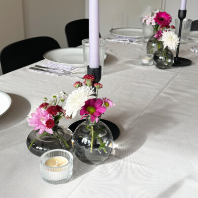 glazen vaasjes bruiloft verjaardag siervaasjes droogbloemen vaas