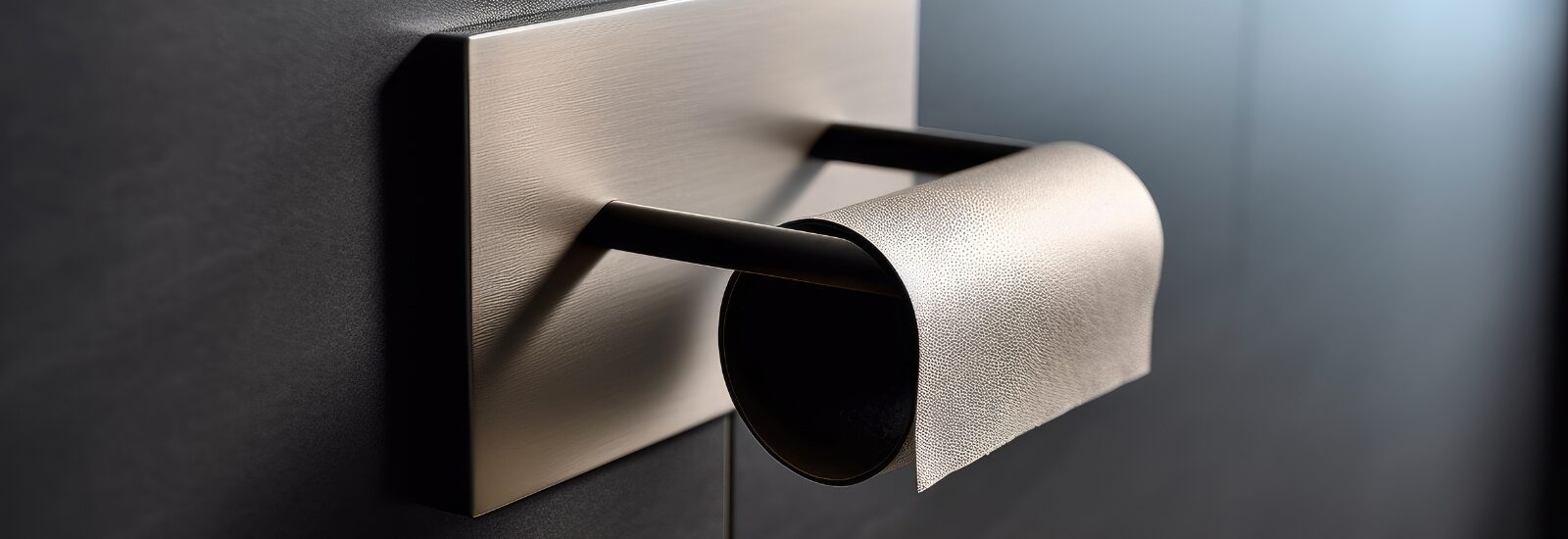 Moderne toiletrolhouder