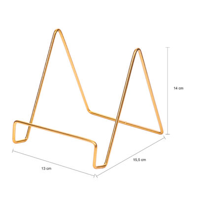 boekenstandaard goud afmetingen