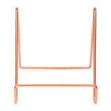 QUVIO Boekensteun minimalistisch – 15,5 x 13 x 14 cm – Rosegoud