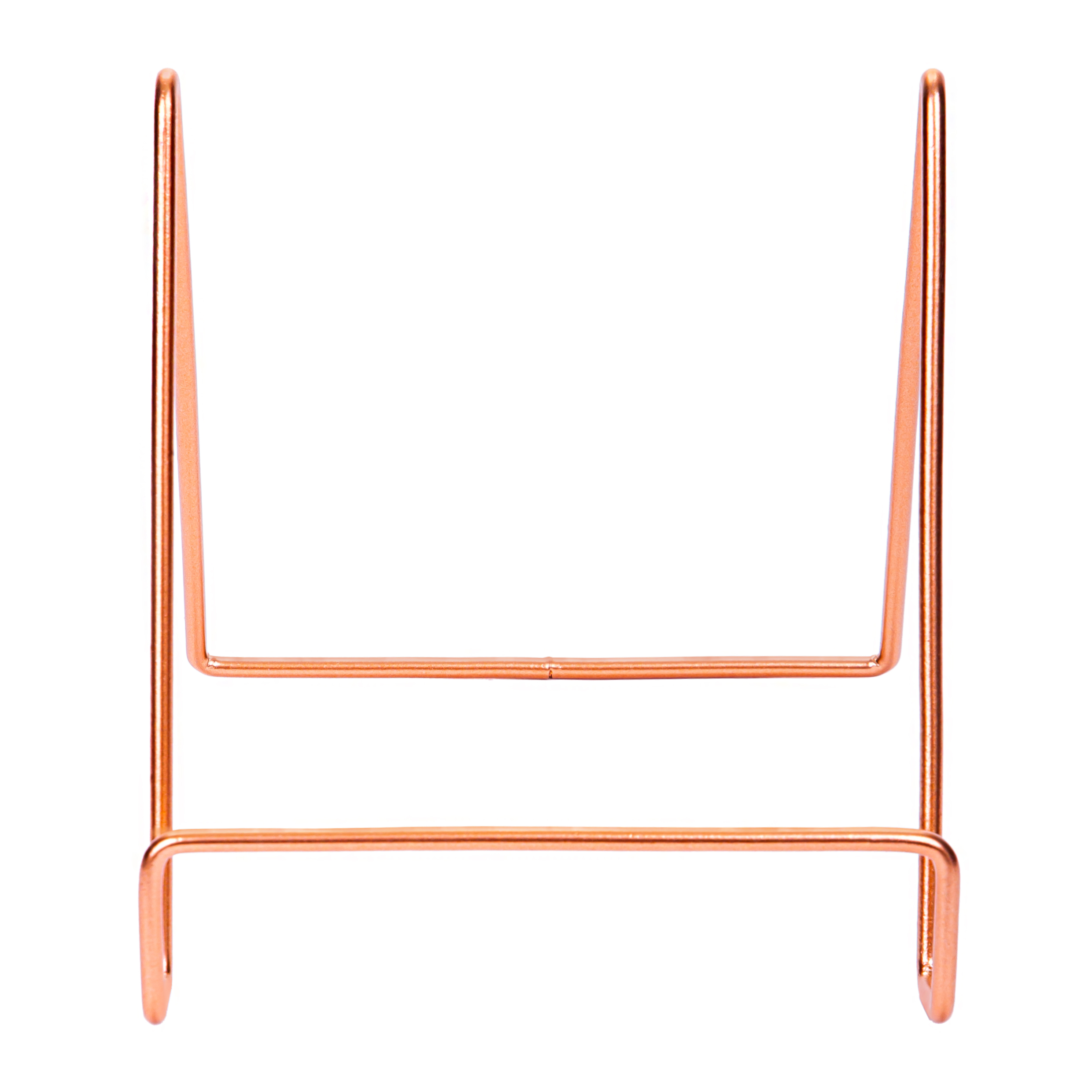 QUVIO Boekensteun minimalistisch – 15,5 x 13 x 14 cm – Rosegoud