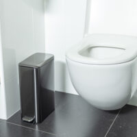 quvio-prullenbak-8-l-metaal-zilver