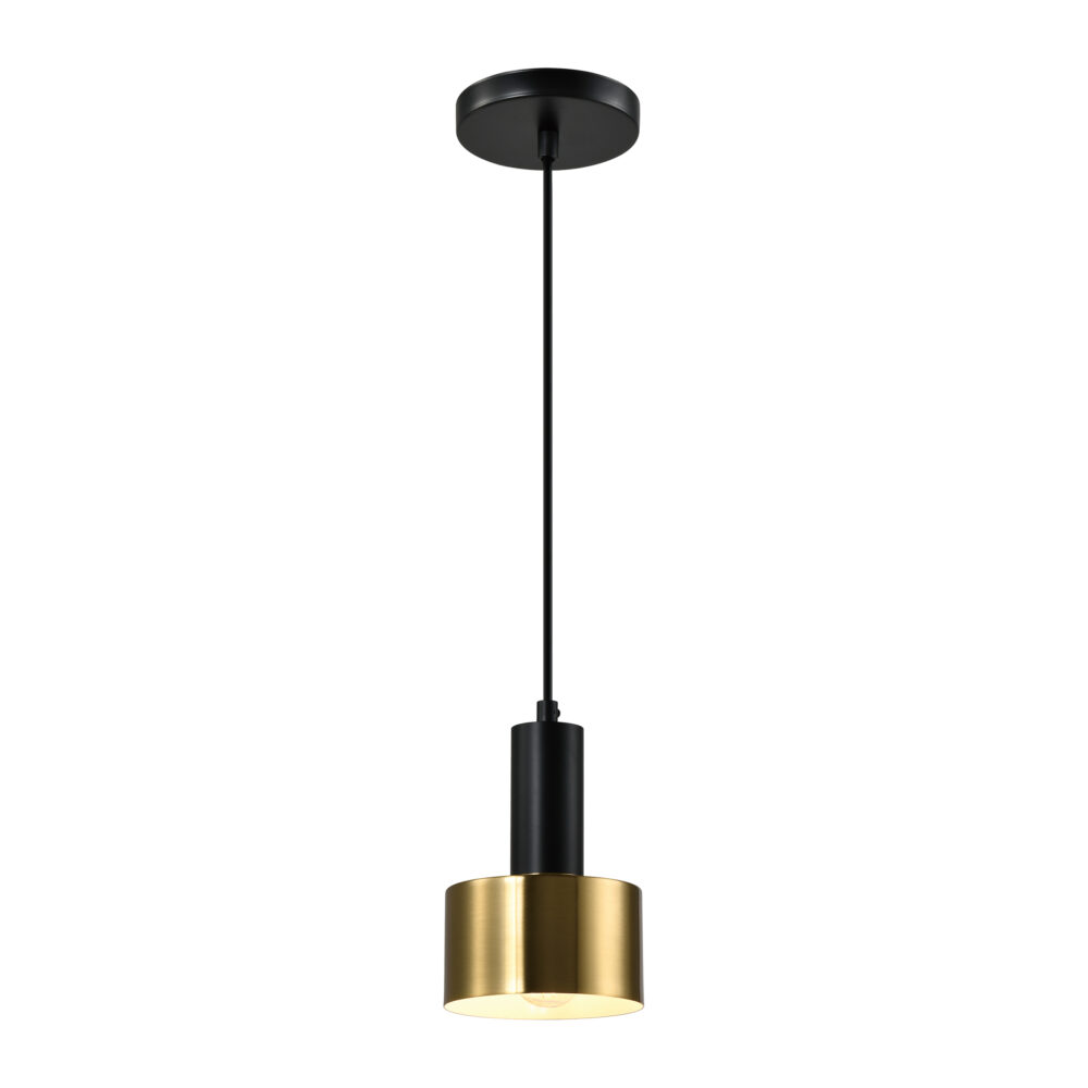 hanglamp zwart goud