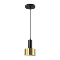 QUVIO Hanglamp – Metaal – Goud – Zwart