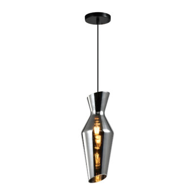 QUVIO Hanglamp  – Smoke glas – Grijs