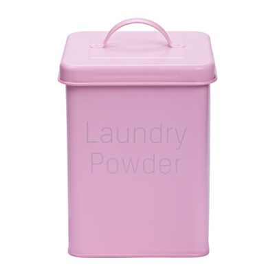 waspoederbox in het roze