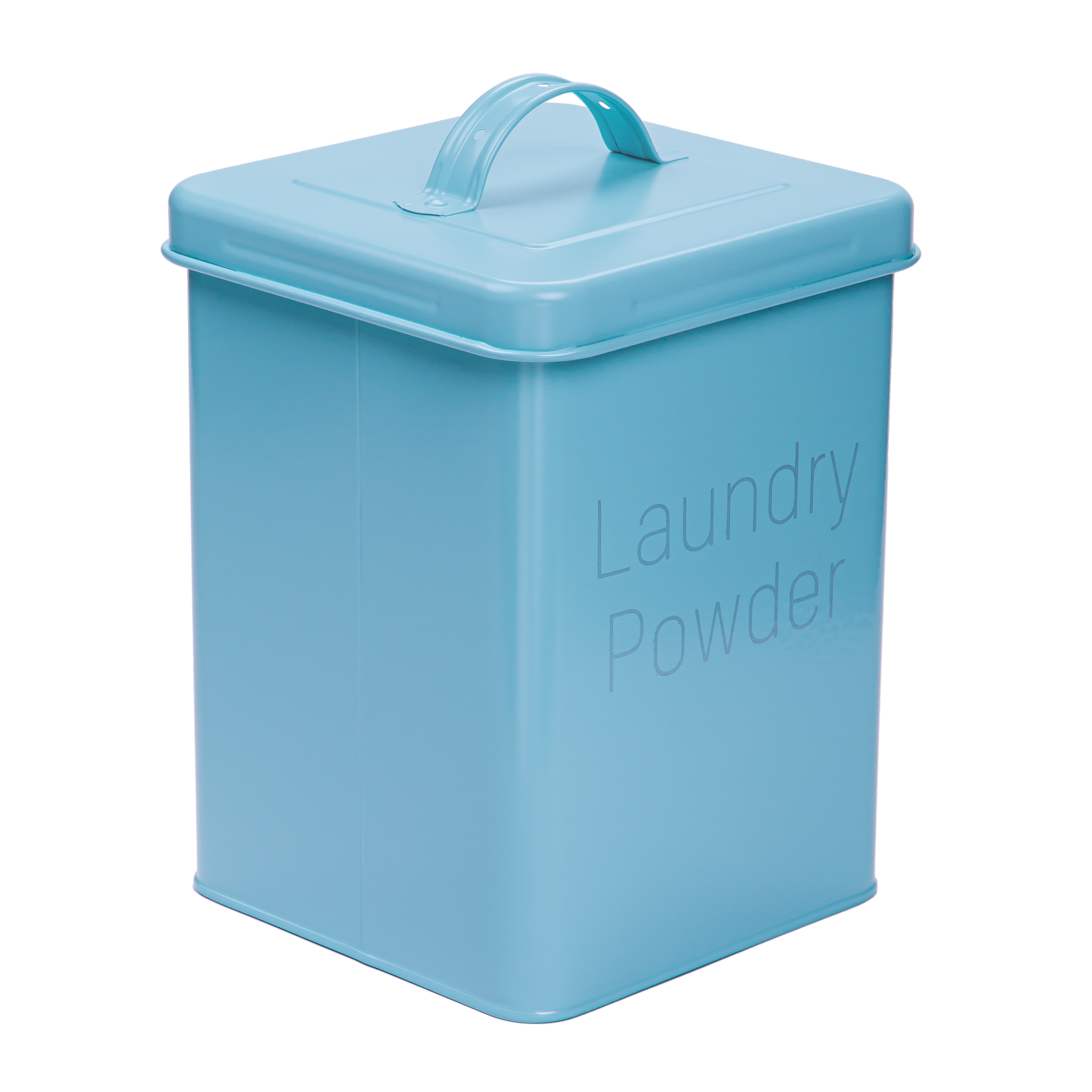 QUVIO Waspoeder box - Blauw - Metaal