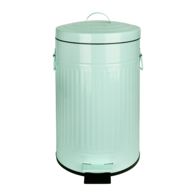 QUVIO Pedaalemmer 12 L – Metaal – Groen