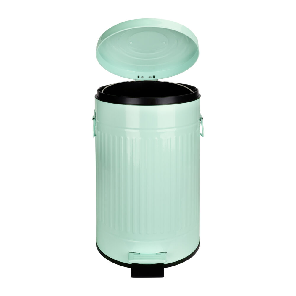QUVIO Pedaalemmer 12 L – Metaal – Groen