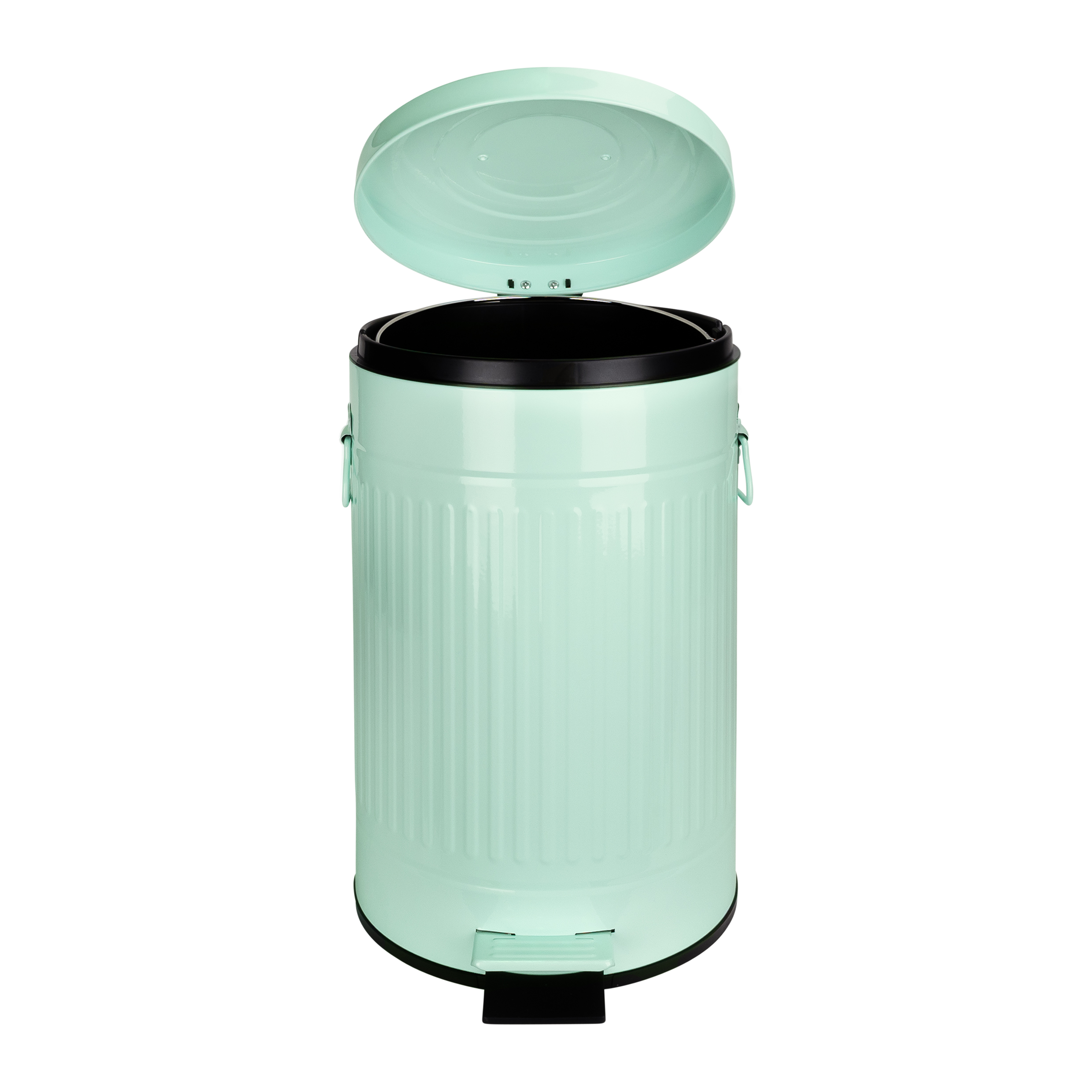 QUVIO Pedaalemmer 12 L – Metaal – Groen