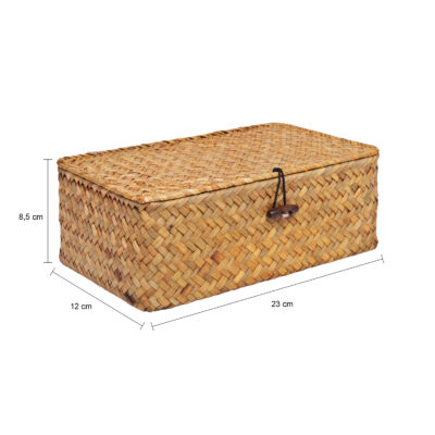 opbergmand met deksel